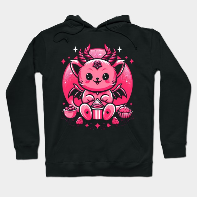 devil worship Hoodie by vaporgraphic